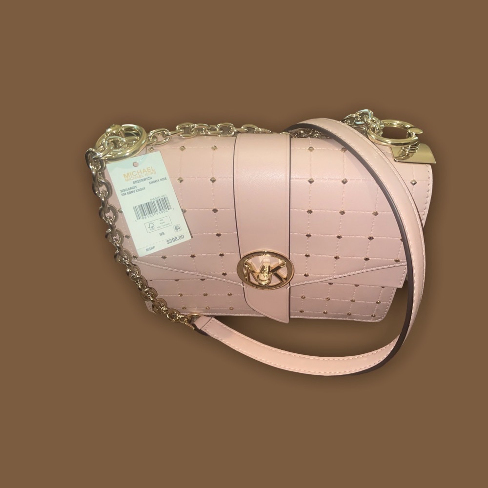 powder pink MK purse